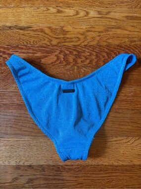 Triangl sparkly blue bikini bottoms XS